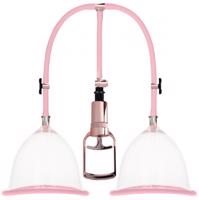 Vákuová pumpa na prsia Rose Gold, L