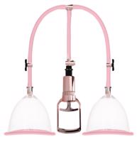 Vákuová pumpa na prsia Rose Gold, M