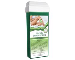 Valčeková depilačná kazeta - široká hlavica (100ml) - zelená