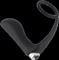 Vibračný análny kolík s krúžkom na penis Cock Ring