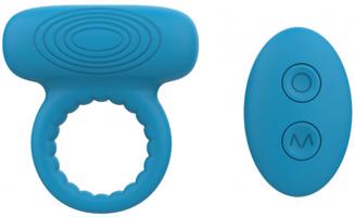 Vibračný erekčný krúžok Hammer Shark s diaľkovým ovládaním