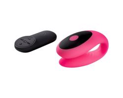 Virgite - diaľkový pár vibrátor (čierny-ružový)
