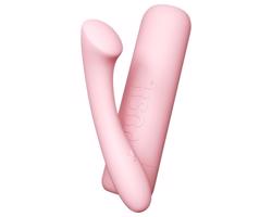 Vush Pop Shine - nabíjací, vodotesný G-bod vibrátor (ružový)