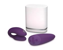 We-Vibe Chorus - nabíjateľný, inteligentný párový vibrátor (fialový)