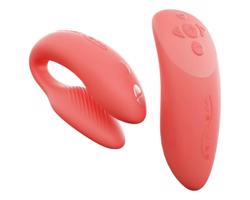 We-Vibe Chorus - nabíjateľný, inteligentný párový vibrátor (oranžový)