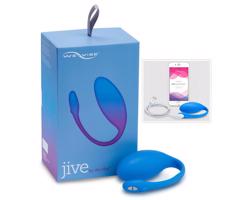 We-Vibe Jive - nabíjacie, smart vibračné vajíčko (modré)