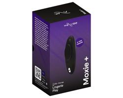 We-Vibe Moxie+ - bezdrôtový, inteligentný klitorálny vibrátor (čierny)