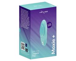 We-Vibe Moxie+ - bezdrôtový, inteligentný klitorisový vibrátor (tyrkysový)