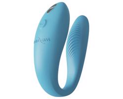 We-Vibe Sync Go - inteligentný paru vibrátor (tyrkysový)