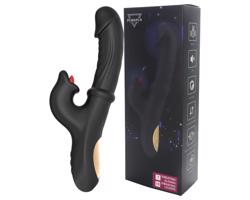 Wilson - vibračný prístroj s klitorisovým ramenom (čierny)