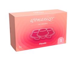 Womanizer Premium Eco - náhradný set hláv - ružový (3 ks)