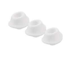Womanizer Premium M - náhradné sacie hlavice set - biela (3 ks)