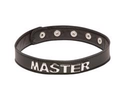 X-Play Master - BDSM obojok (čierny)