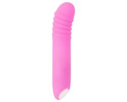 You2Toys - Blikajúce Mini Vibro - nabíjací, svietiaci vibrátor (ružový)