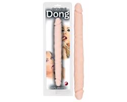 You2Toys - Double Dong: 100% silikón, prírodný vzhľad