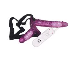 You2Toys - Duálny strap-on s vibráciou