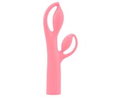 You2Toys Fabulous - akumulátorový vibrátor s klitorisovým ramenom (ružový)