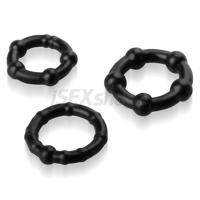 You2Toys Get Hard &amp;amp;#45; krúžky na penis čierne