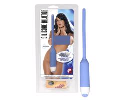 You2Toys - Modrý silikónový vibrátor pre močovú trubicu