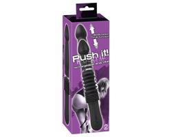 You2Toys - Push It nabíjací análny vibrátor (čierny)
