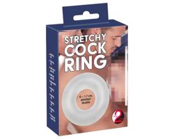 You2Toys - silikónový erekčný krúžok (priehľadný)