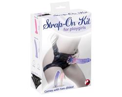 You2Toys - Strap-on súprava - nastaviteľný dildá (2 ks)