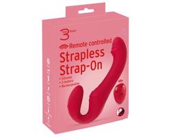 You2Toys Strapless - rádiové nositeľné vibrátor červené