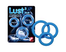 You2Toys - Vášeň krúžky na penis - modré