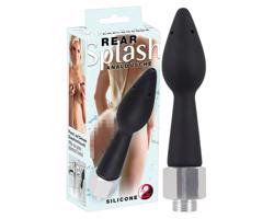 You2Toys - Zadný Splash - kužeľová silikónová sprcha (čierna)
