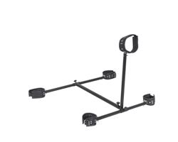 ZADO - čierny rozpierací set na krk, ruky a nohy