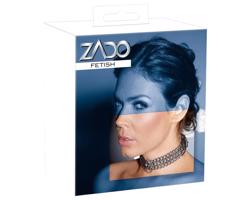 ZADO - strieborný obojok s reťazou