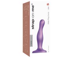 Zakryjte ma Krivka S - vlnité dildo s prísavkou (fialové)