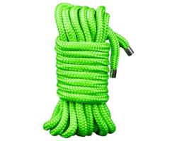 Žiarivá bondáž šnúra - 10m (zelená)