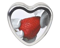 Zmyselná masážna sviečka s príchuťou jahody