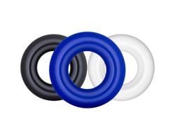 Zostaň tvrdý - sada erekčných krúžkov - 3 ks (farebné)